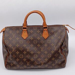 Louis Vuitton Speedy 35 Monogram Handbag lux-220-092025